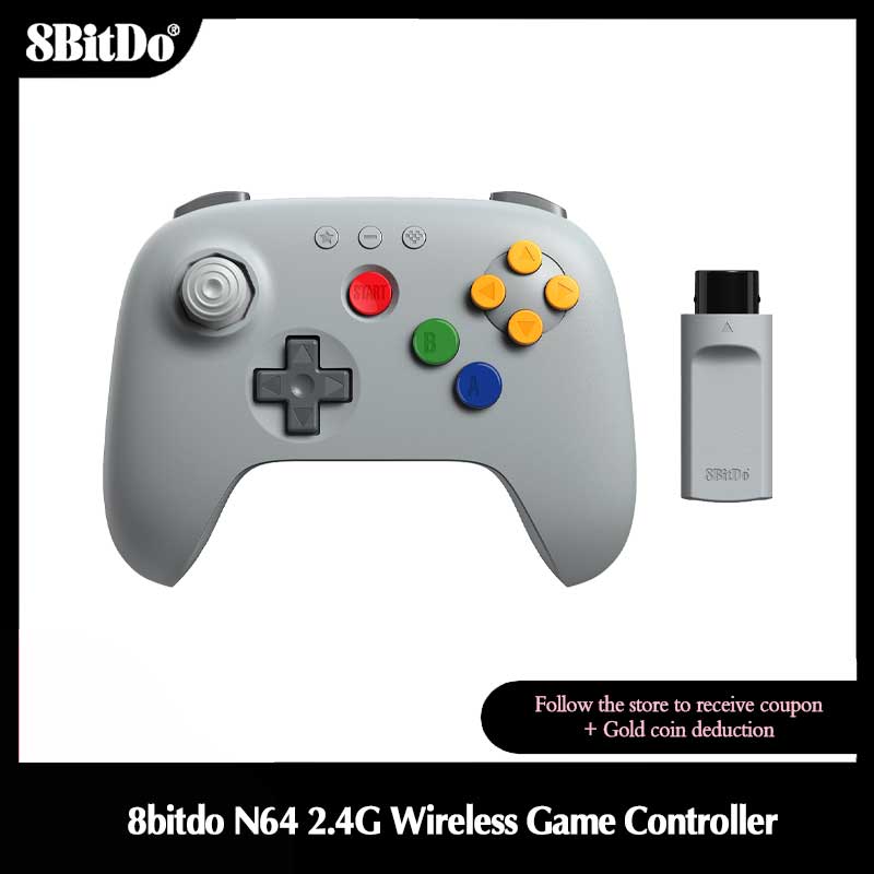 Gaming Console Android - Controller di gioco wireless 8BitDo N64