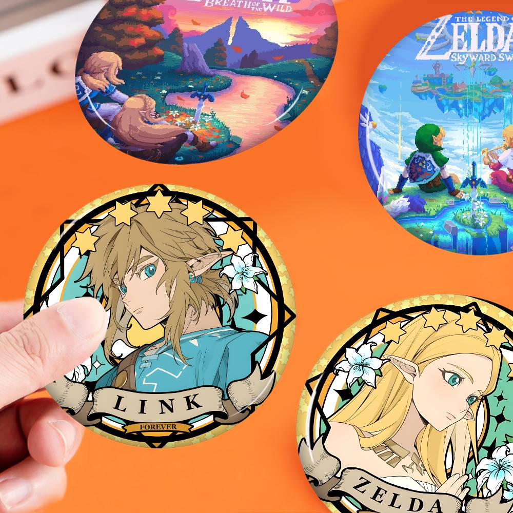 Gaming Console Zelda - Spille Personalizzabili 32/44/58MM a Tema Video