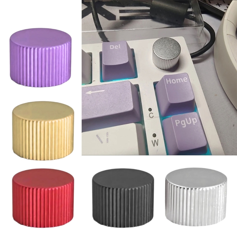 Gaming Console With Keyboard - Elegante manopola controllo in metallo per