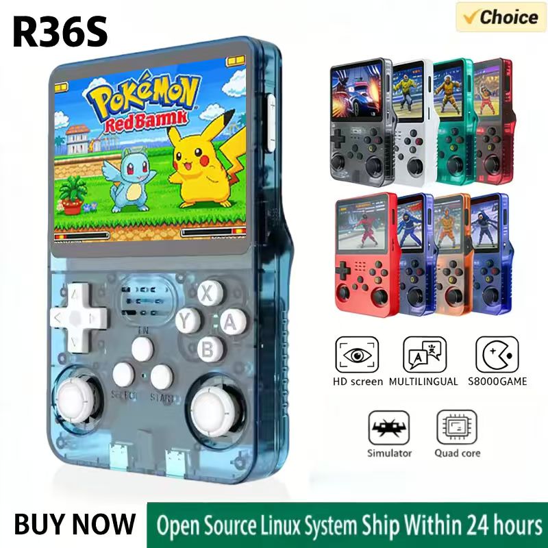 Gaming Console Android - Console di Gioco Portatile R36S con