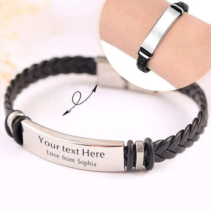 Gaming Console Zelda - Nome personalizzato Logo Qualsiasi testo Bracciale
