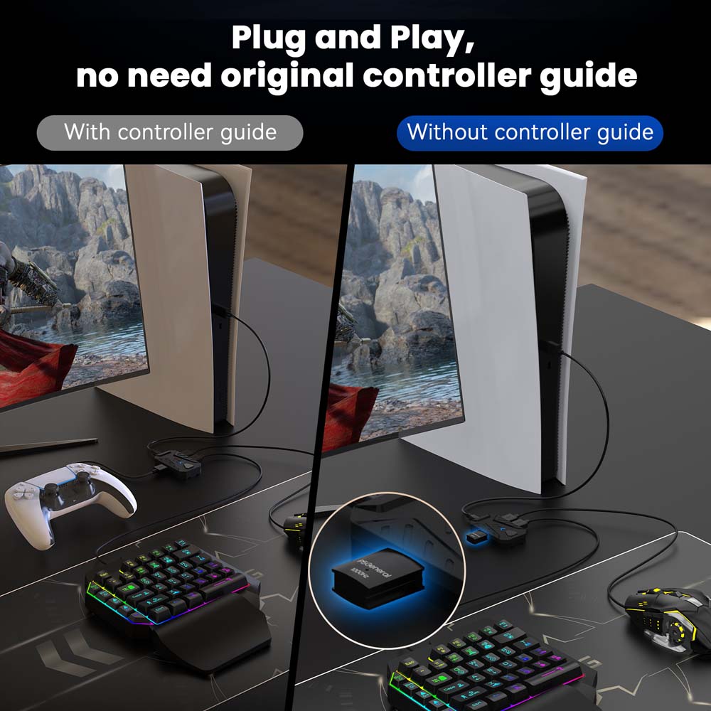 Convertitore USB Type-C per ta - Gaming Console With Keyboard recensione e prezzo