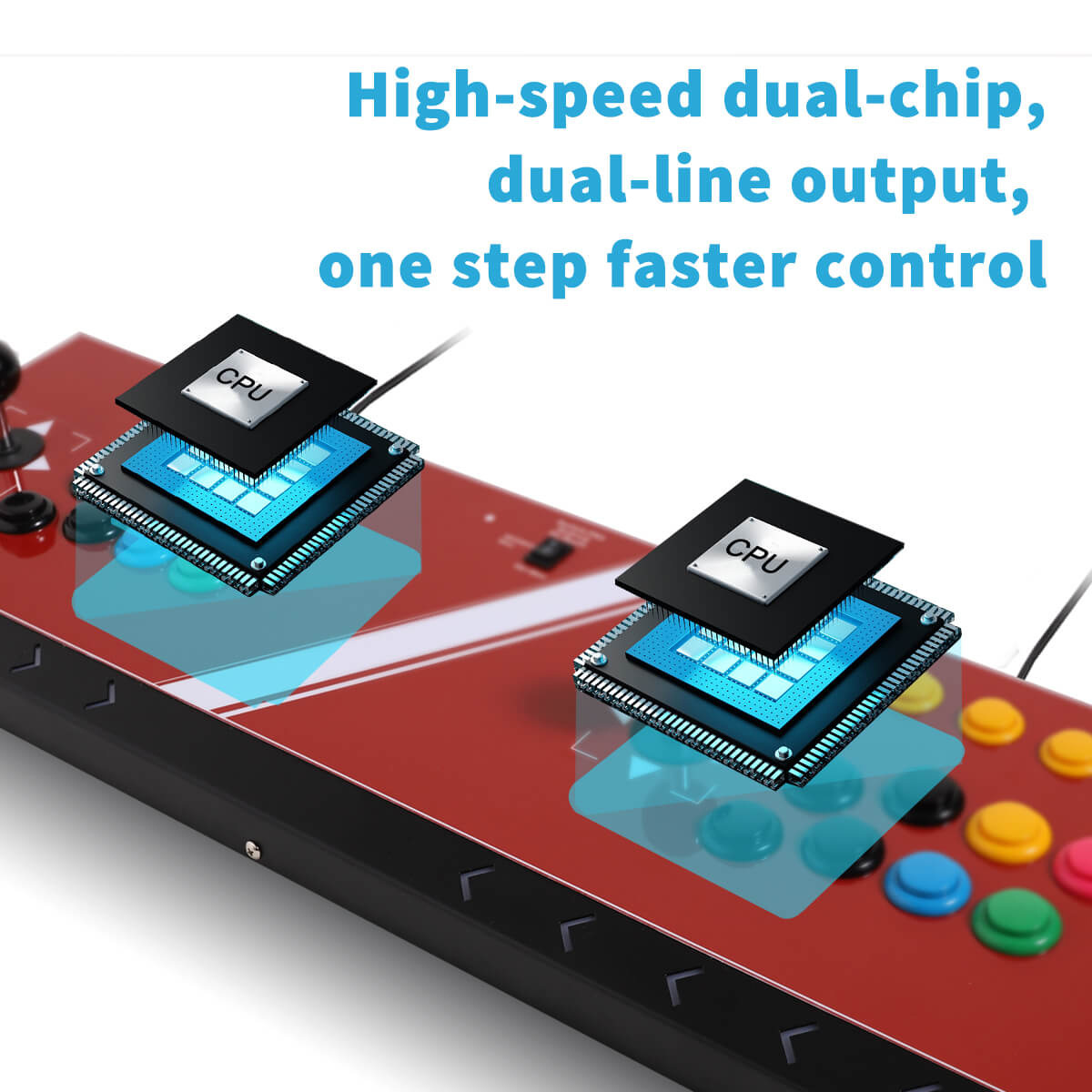 Doppio joystick arcade per con - Console Gaming Hand recensione e prezzo